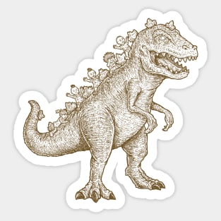 reptar lines Sticker